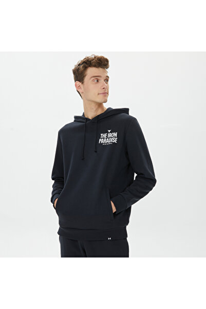 Under Armour The Rock Erkek Siyah Hoodie
