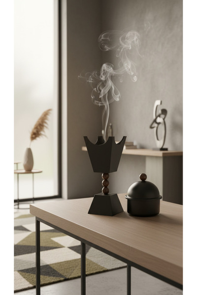 Generic Incense Burner with Elegant Incense Box with Stable Base and a Luxuri...