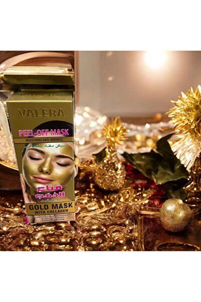 Valera Gold Peel-Off Mask with Collagen, Whitening Anti-Wrinkle Formula