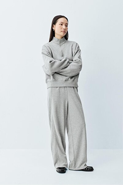 LEFTIES Basic wide leg pantolon