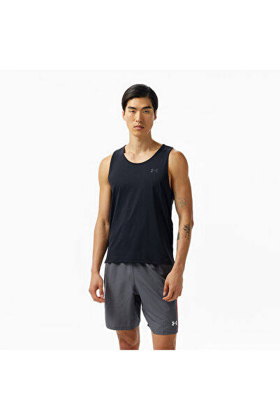 Under Armour Launch Elite Singlet Erkek Siyah Atlet