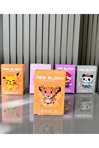Margo Toys New Block Bricks 3D Puzzle Yapı Blokları Seti - Aslan Kral Simba