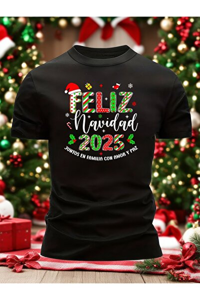 yiou trendy clothing قمصان عيد الميلاد الإسبانية، قمصان هدايا عائلية لعيد الم...