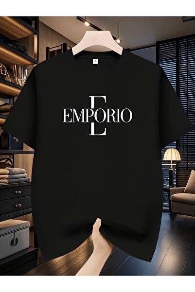yiou trendy clothing تي شيرت رجالي صيفي كاجوال مطبوع، بنمط حروف، ياقة دائرية،...
