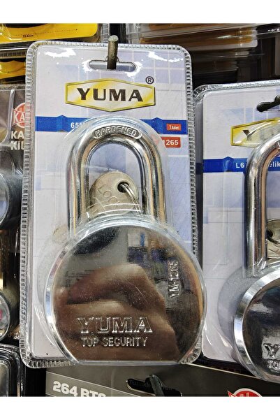 CTR Ticaret قفل يوما YM-1265 عالي الأمان مقاس 65 مم - هيكل من الفولاذ المقوى ...