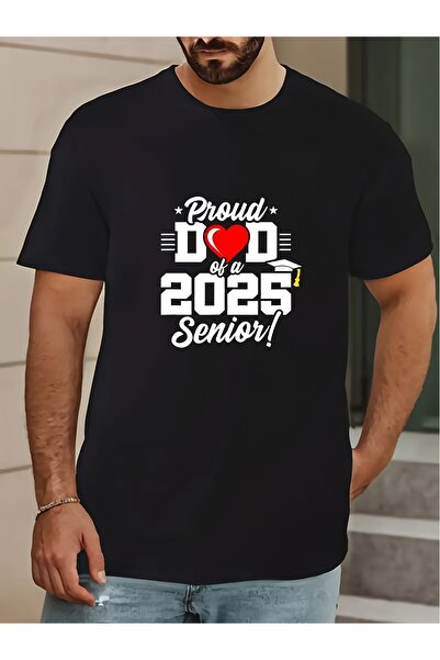 yiou trendy clothing تي شيرت بتصميم الأب الفخر بخريجي عام 2026