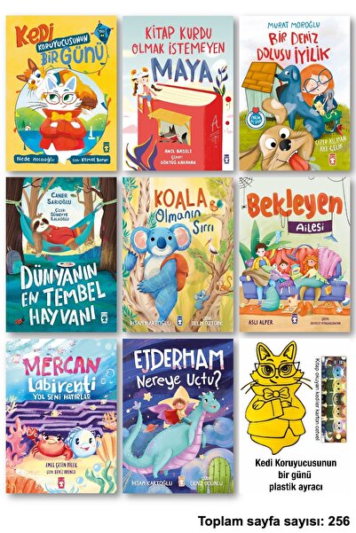 Timaş Çocuk Kedi Koruyucusunun Bir Günü Kitap Kurdu Olmak İstemeyen Maya Deni...