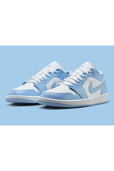 Nike Air Jordan 1 Low White Aluminum Basketbol Ayakkabısı