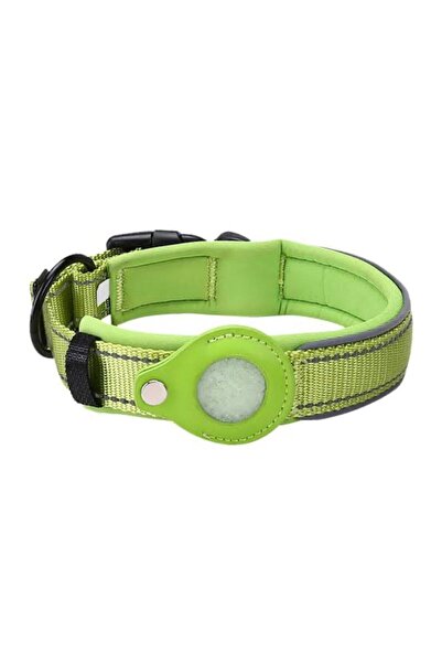 NAN Yüksek Kalite, Reflektörlü Airtag köpek tasması