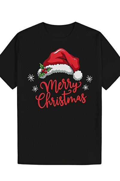 yiou trendy clothing تي شيرت رجالي لعيد الميلاد، تصميم كاجوال، ياقة دائرية، أ...