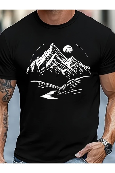 yiou trendy clothing قميص رجالي للرحلات الخارجية مقاوم للرياح، بتصميم ياقة دا...