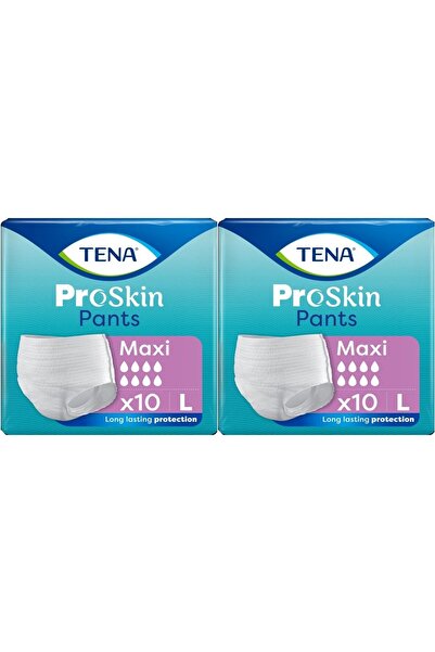 TENA حفاضات بروسكين بانتس ماكسي الماصة للبالغين مقاس L - كبير - كبير 20 قطعة