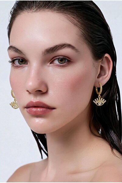 Monalisa Home Eye Figured Zircon Stone Luxury Earrings
