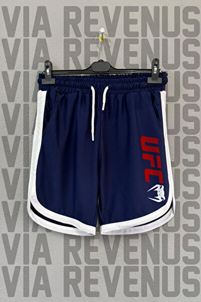 Vordevia Σορτς προπόνησης αθλητικών δραστηριοτήτων UFC με στάμπα Unisex Retro...