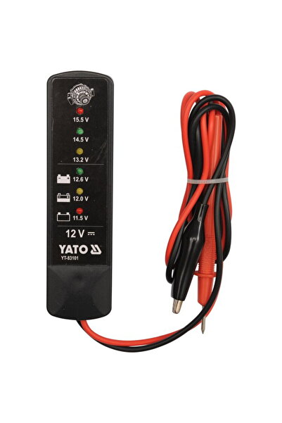 yato Tester pentru acumulatori si alternator digital 12V (YT-83101)