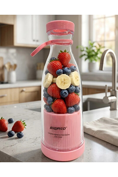 Epilons Usb Şarjlı Mini Blender Taşınabilir Smoothie Yapıcı Hafif Ve Pratik T...