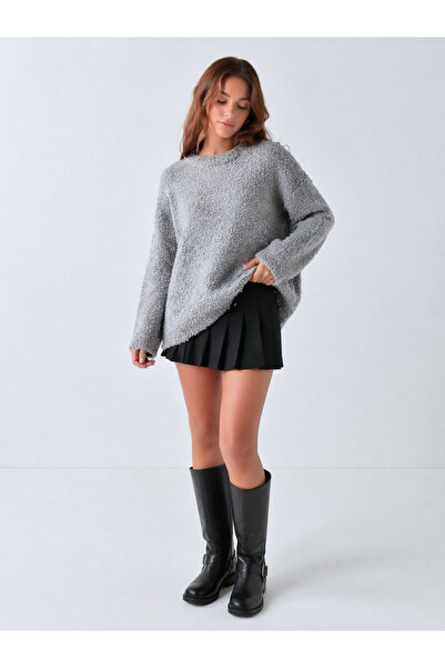Fi-MA Boucle Knitwear Sweater