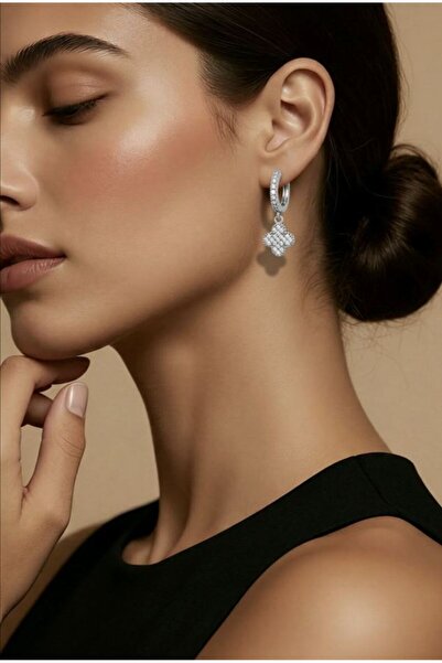 Monalisa Home Figured Zircon Stone Earrings