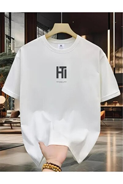 DİVİN Ανδρικό Μοντέρνο Μπλουζάκι Streetwear με Στάμπα