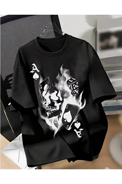 DİVİN Ανδρικό Μοντέρνο Μπλουζάκι Streetwear με Στάμπα