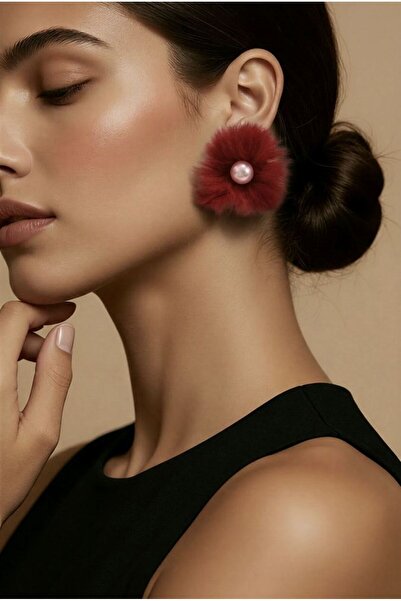 Monalisa Home Pearl Plush Figured Earrings