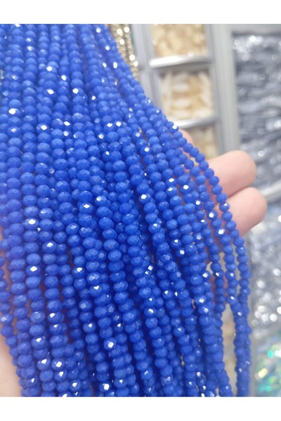 Ralp Moda خرز زجاجي كريستالي 4 مم 10 خيوط