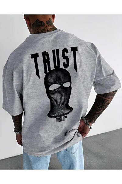 DİVİN Ανδρικό Μοντέρνο Μπλουζάκι Streetwear με Στάμπα