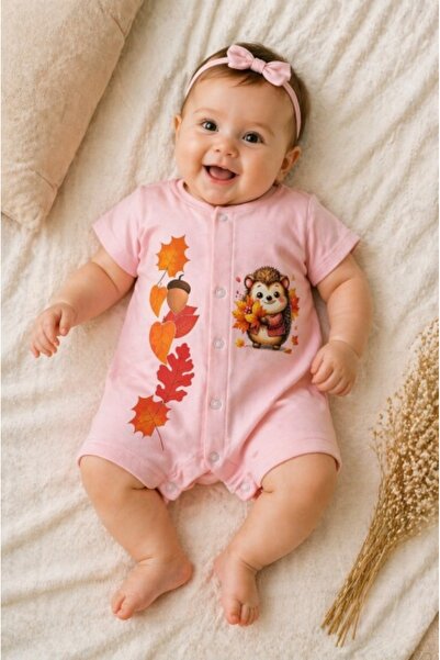 Superbaby Summer jumpsuit for babies, pink, Aricel