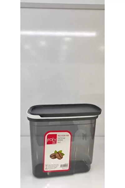 Generic Brand 1.8 Liter Poly Food Storage Container with Lid with Slide Royal...
