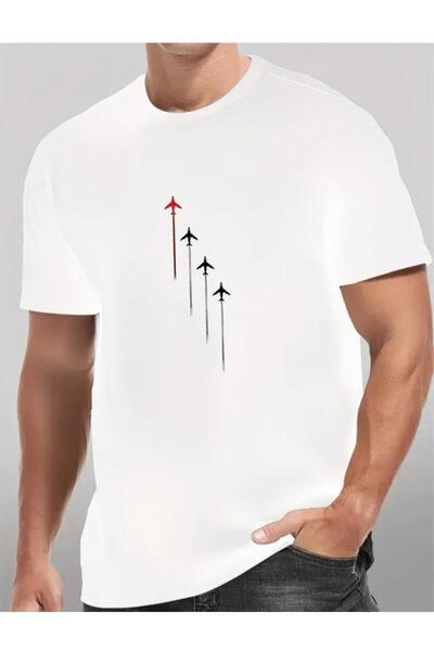 DİVİN Ανδρικό Μοντέρνο Μπλουζάκι Streetwear με Στάμπα