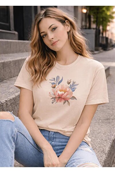 DİVİN Γυναικείο Στυλάτο Μπλουζάκι Streetwear με Στάμπα