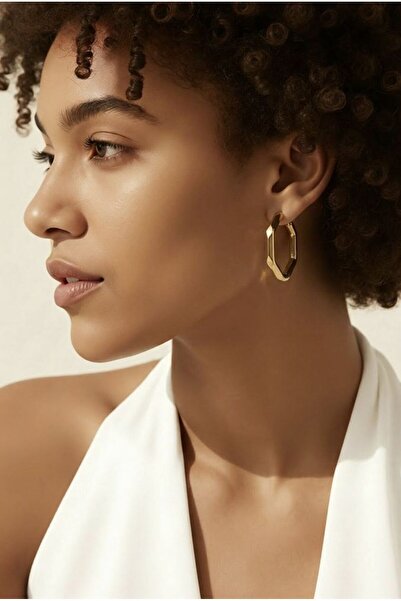 Monalisa Home Small Size 1.7cm Diameter Yellow Color Hoop Earrings