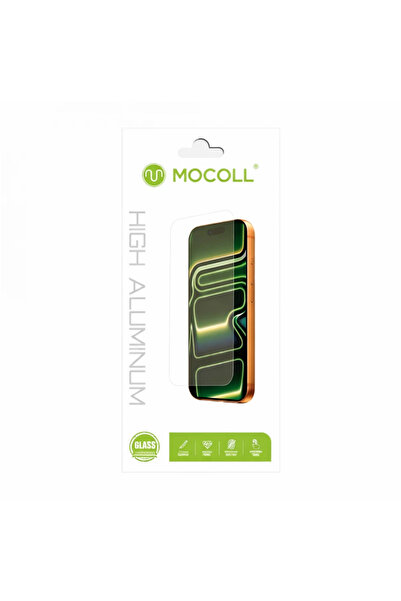 MOCOLL iPhone 15 Uyumlu Kırılmaz Ekran Koruyucu 9H Temperli Full Kaplama
