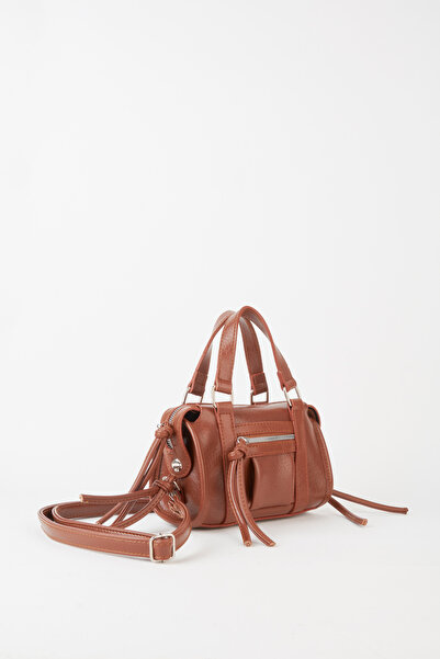 Vivaq Women's Mimoza Tan Zipper Closure Small Size Adjustable Strap Shoulder Bag