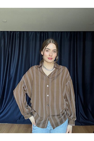 AÈC PRIVÈ Γυναικείο πουκάμισο από 100% βαμβάκι