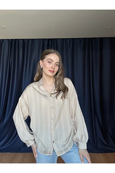 AÈC PRIVÈ Γυναικείο πουκάμισο από 100% βαμβάκι