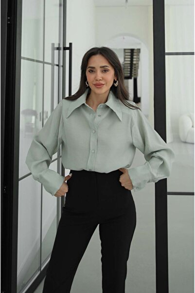 Havoş Πουκάμισο με επένδυση Mint Martin