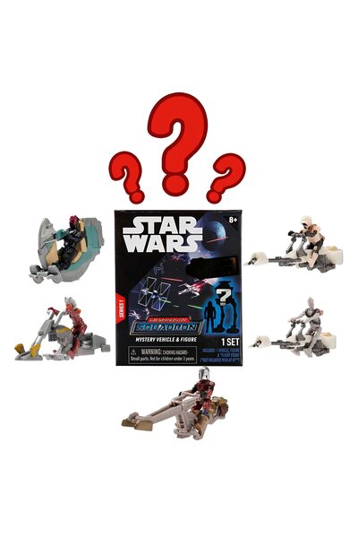 Star Wars Micro Galaxy Squadron Araç ve Mini Sürpriz Figür Paketi S1