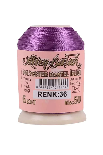 Generic Brand Altınbaşak Needlework and Lace Thread 20 Gr - Royaleks - No: 036