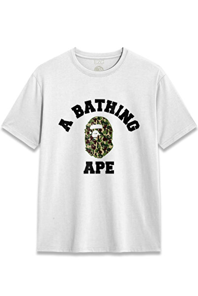 EZG Business Bathing Bape Camouflage Tshirt Design Printed T-Shirt Unisex 100...