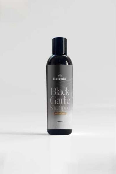 HELENİE Heleni Black Garlic Shampoo for Hair Strengthening-350Ml