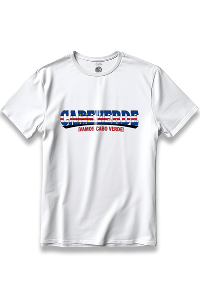 EZG Business CAPAVERDE Παγκόσμιο Κύπελλο Ειδικής Σχεδίασης Μπλουζάκι με Στάμπ...