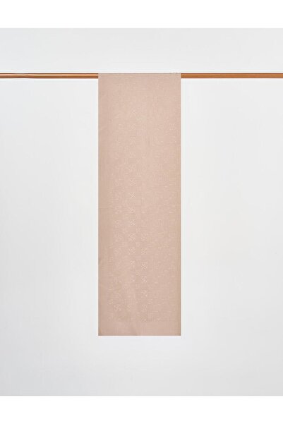 Kayra Monogram Pattern Lyocell Shawl Stone