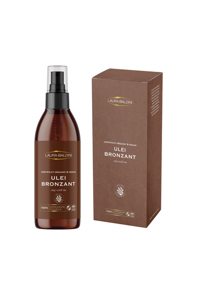 Natural Beauty by Laura Baldini Ulei bronzant STAY WITH ME, 100% ingrediente ...
