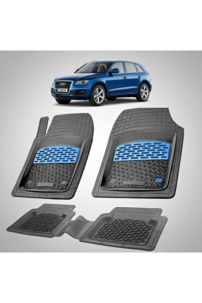 TEAMCAR Συμβατά πατάκια δαπέδου για Audi Q5 8R SUV 2008-2017 |   Μπλε