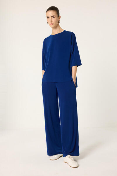 Touché Privé Special Textured Bluz Pants Set