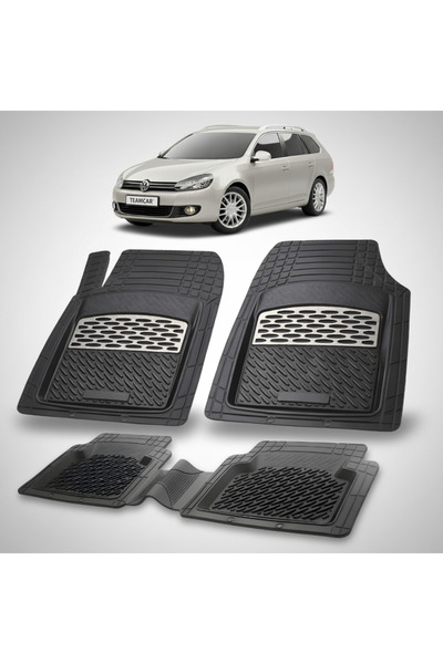 TEAMCAR Συμβατά πατάκια δαπέδου για Volkswagen Golf 6 Variant 2009-2013 |   Α...