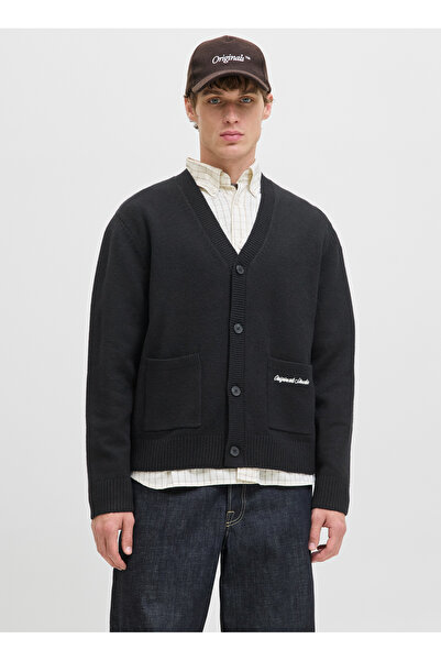 Jack & Jones Pulover, 2XL, Negru