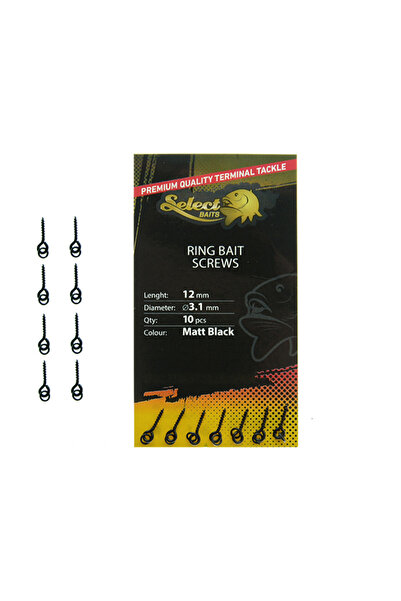 Select Baits Βίδες δολώματος με δακτύλιο 12mm