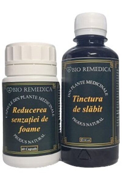 Bio Remedica ΠΑΚΕΤΟ ΑΔΥΝΑΤΙΣΗΣ - Τιντούρα Αδυνατίσματος + Μείωση Περιεκτικότη...